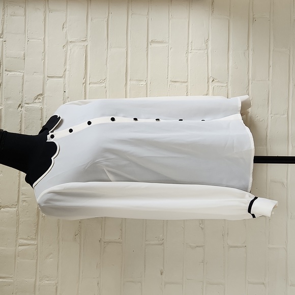 Modcloth Peter Pan Long Sleeve Blouse - Picture 3 of 4